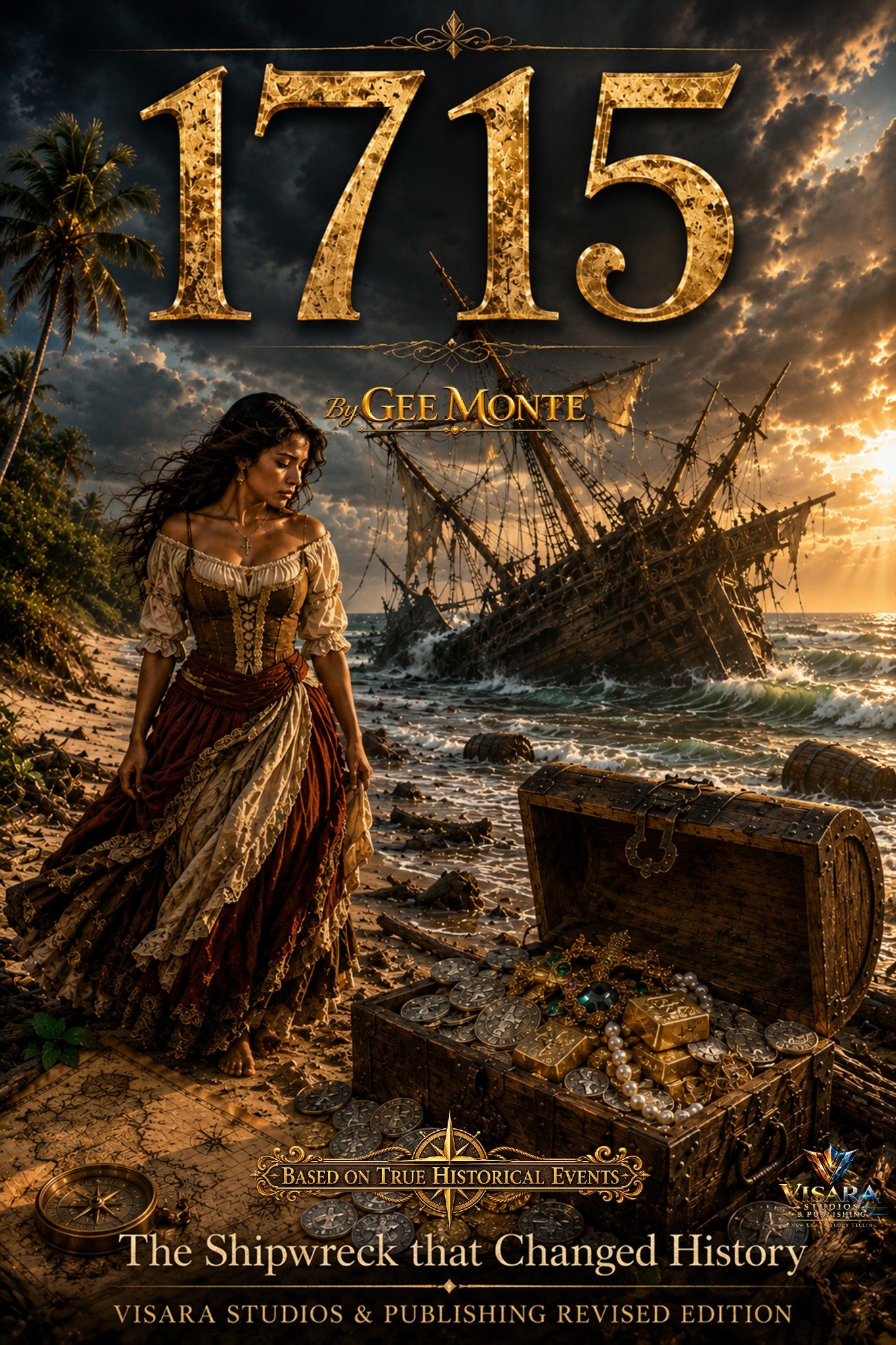 1715: The Shipwreck That Changed History by Gee Monte front cover
