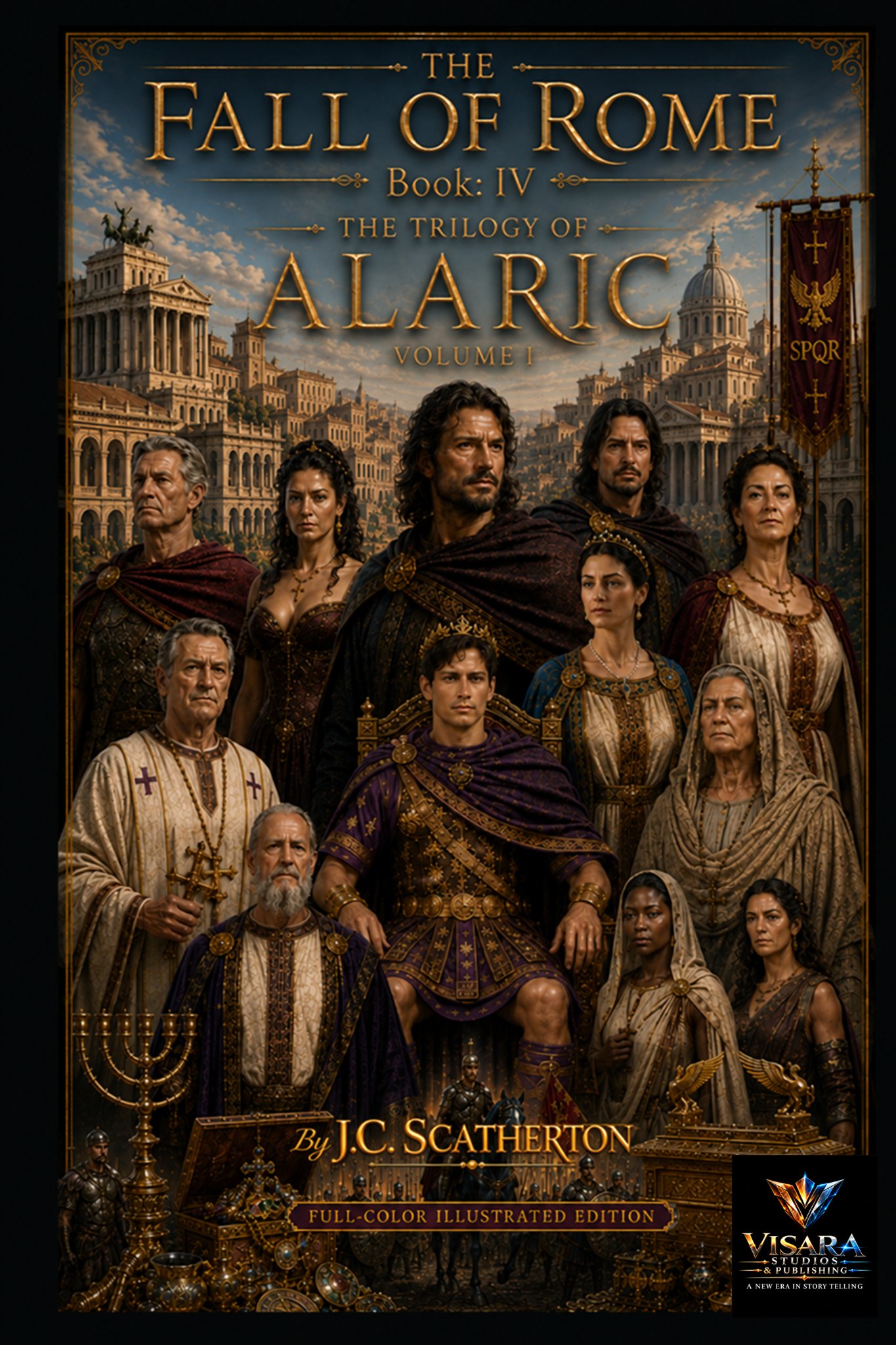 The Trilogy of Alaric Volume I front cover