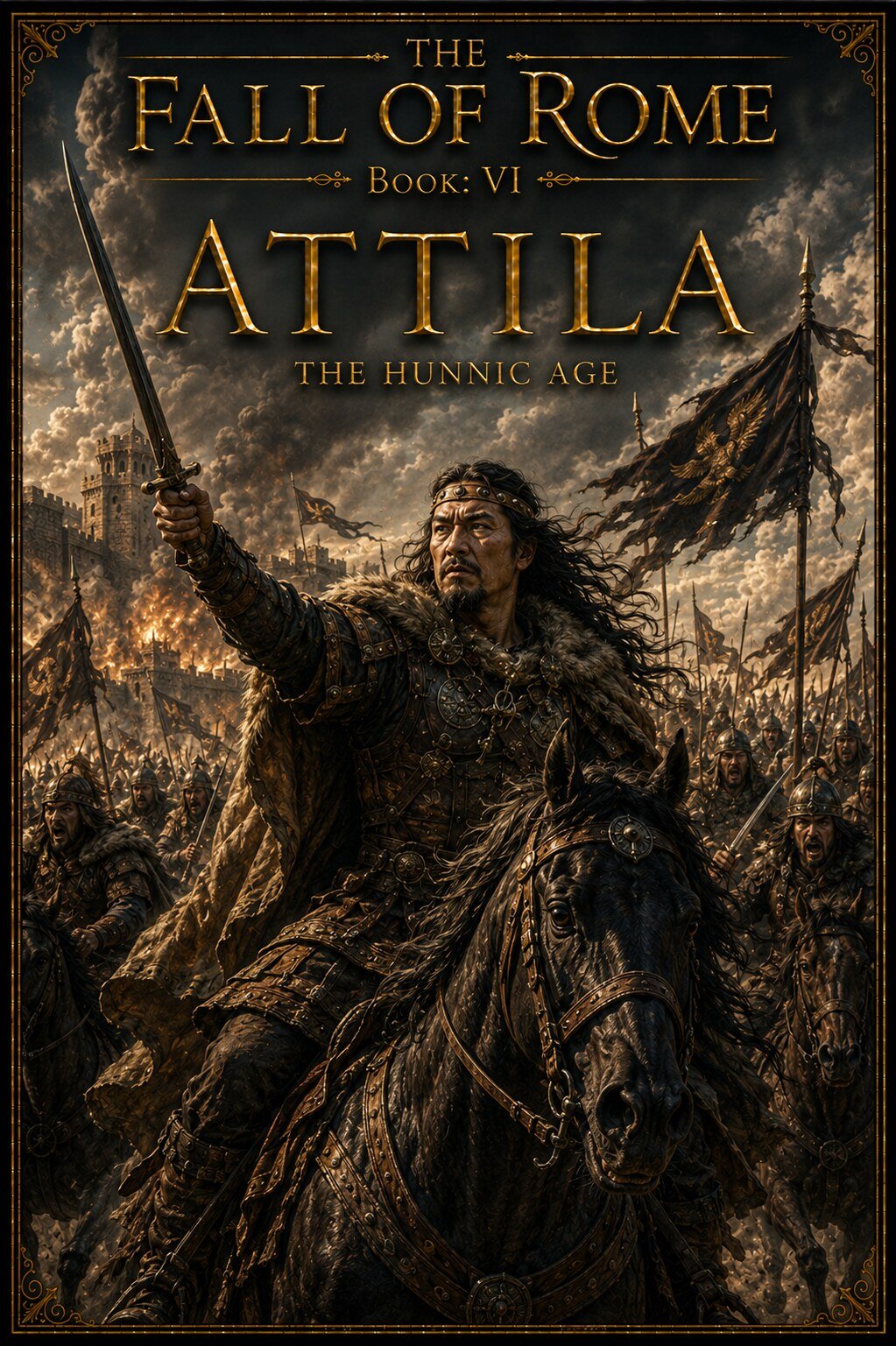 The Fall of Rome Book VI, Attila: The Hunnic Age cover