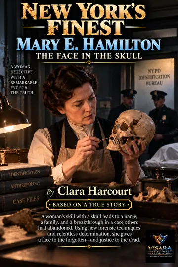 Mary E. Hamilton: The Face in the Skull by Clara Harcourt book cover
