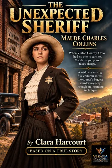 The Unexpected Sheriff: Maude Charles Collins by Clara Harcourt book cover